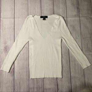 Forever 21 Deep V-neck Sweater